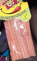 Tapis acidulés goût mangue  fraise