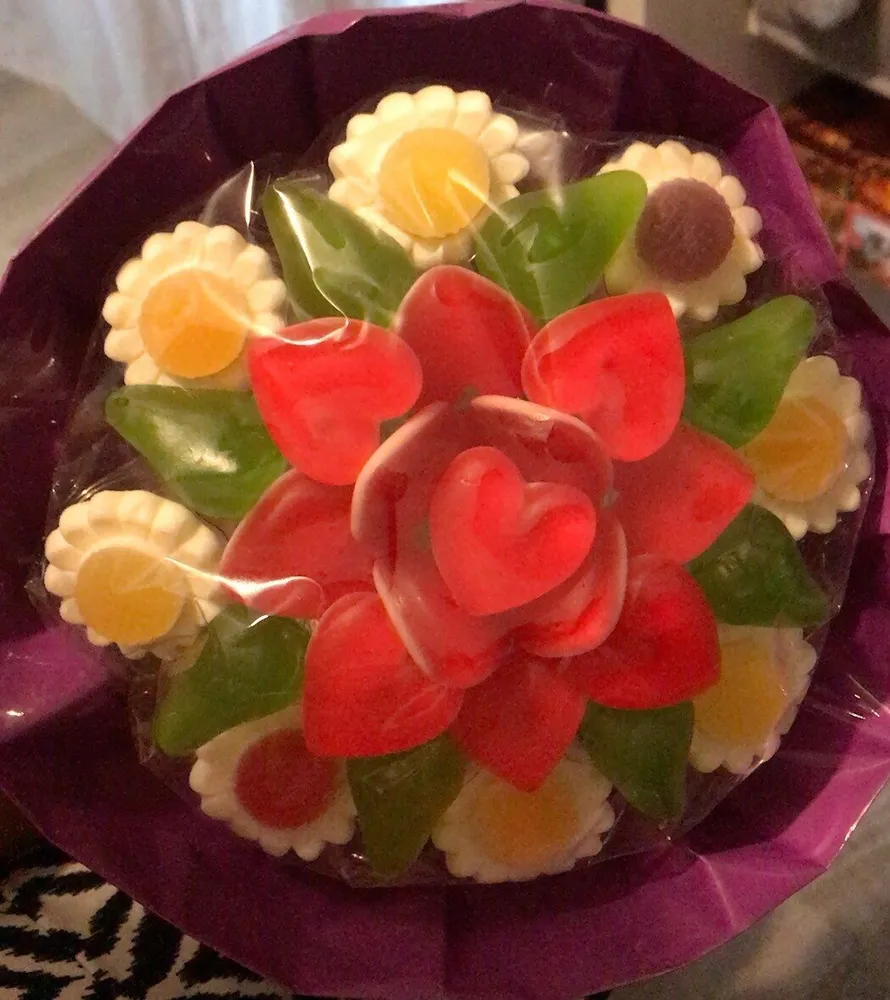 Flower candy