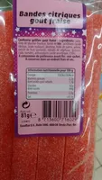 Bandes citriques goût fraise