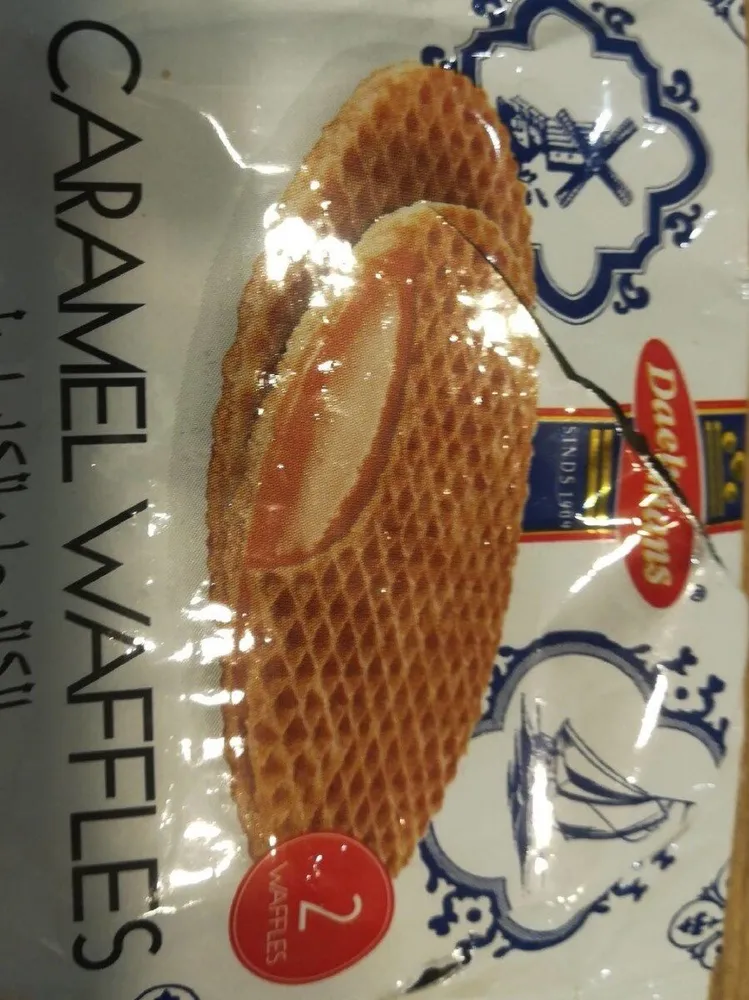 Caramel waffles promotion