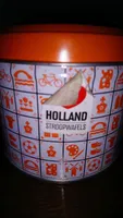 Daelman's Caramel Wafers "Stroopwafels" Orange Tin 8.11 Oz [pack Of
