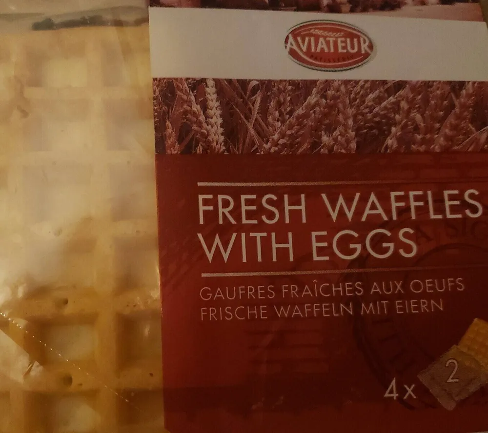Gauffres Fraîches aux oeufs