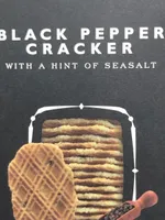 Black pepper cracker