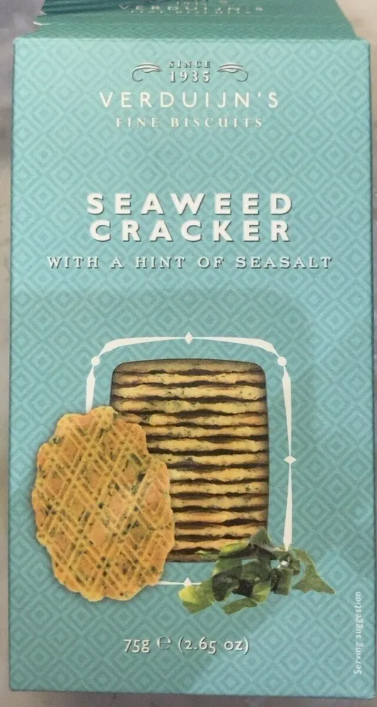 Seaweed cracker