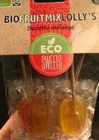 Bio fruit mix lolly's