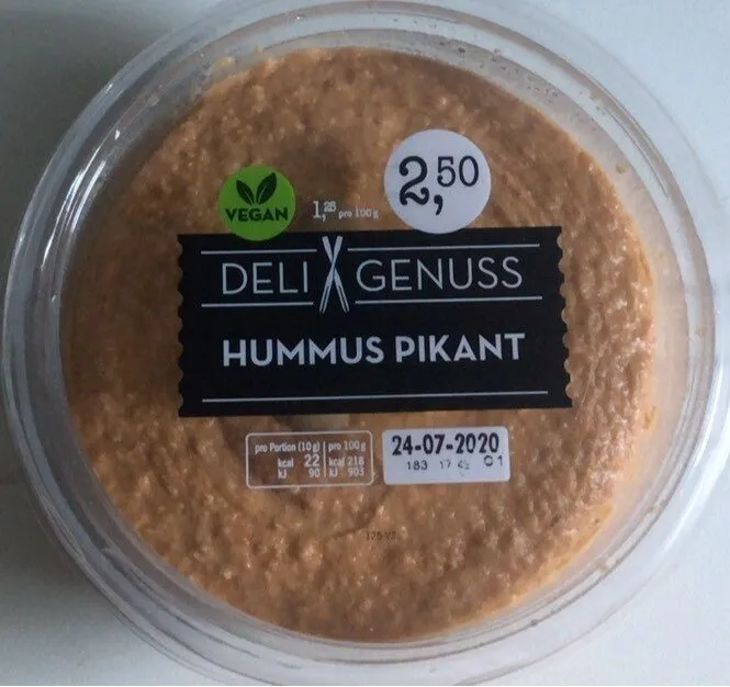 Hummus pikant