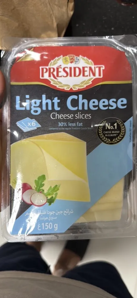 Light cheese president