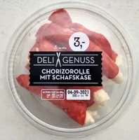 Chorizorolle mit Schafskäse