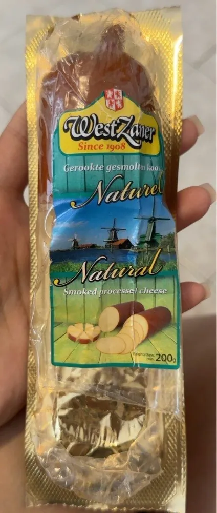 Gerookte gesmolten kaas