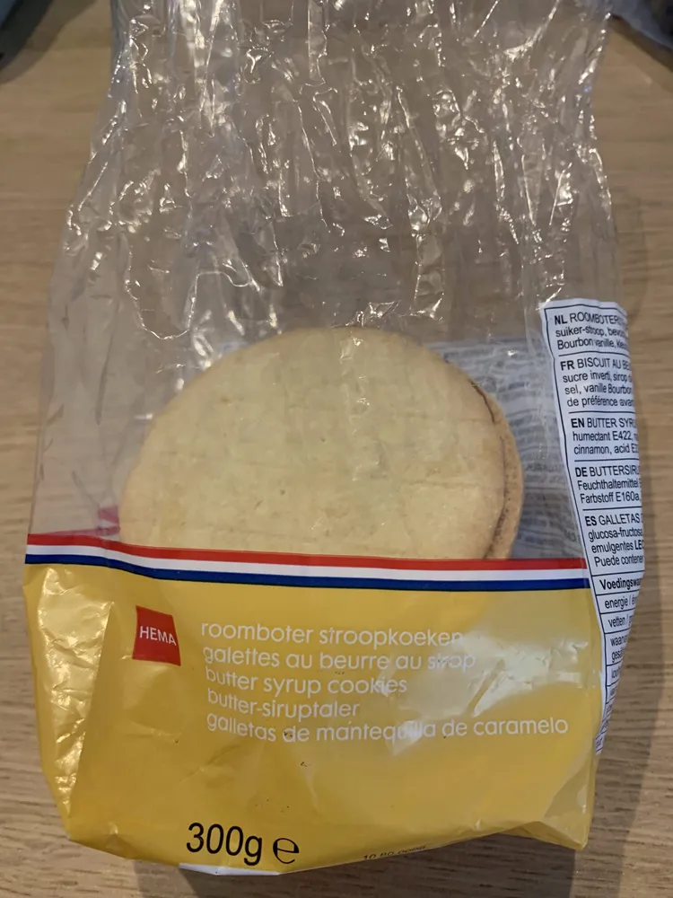 Galettes au beurre au sirop