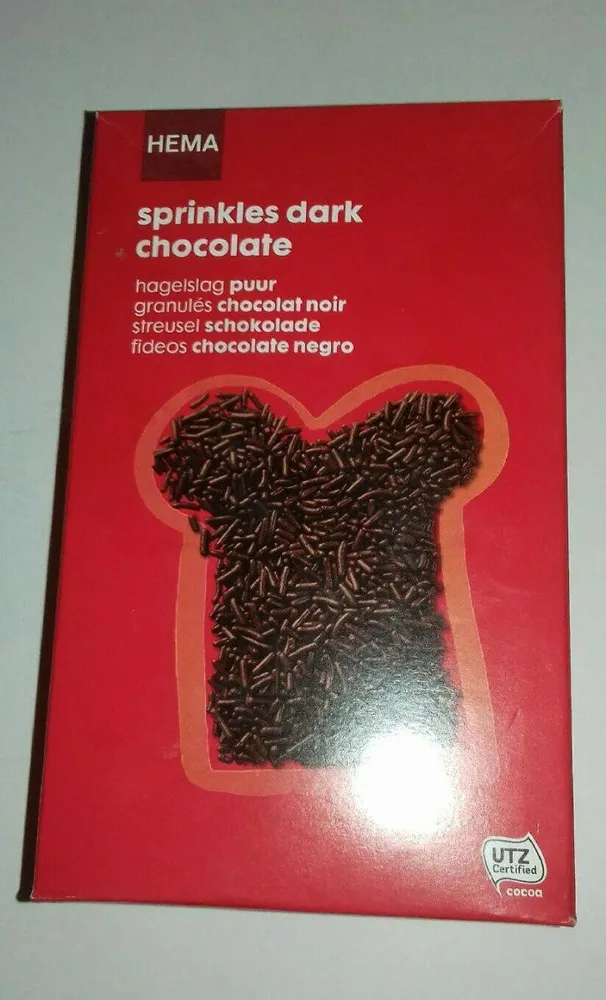 Sprinkles dark chocolate