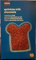 Granulés chocolat au lait