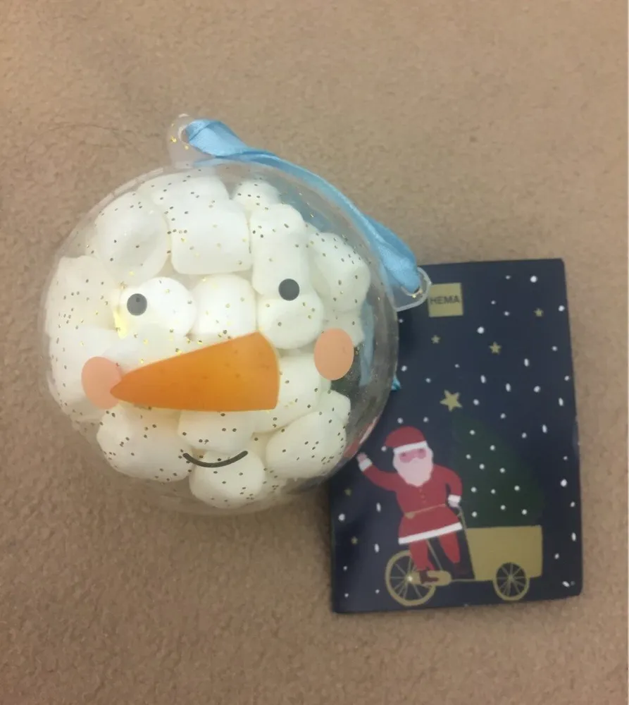 marshmarlow bonhomme de neige