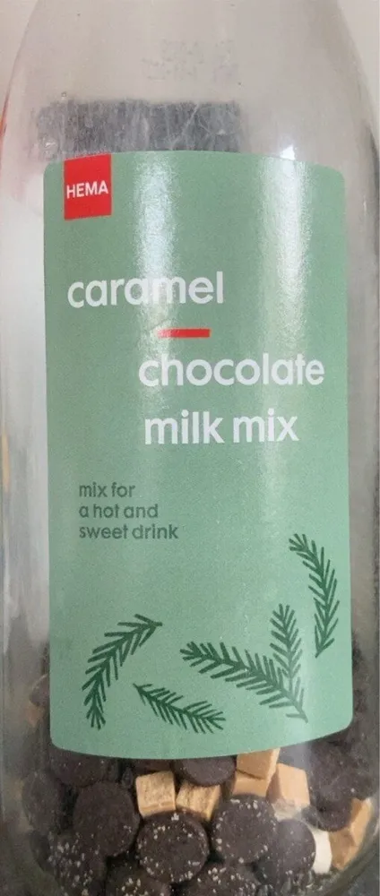 Caramel chocolate mix