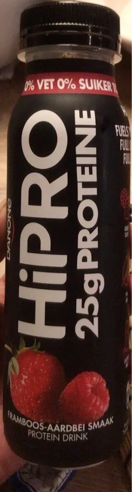 Hipro 25g proteine framboos-aardbei smaak