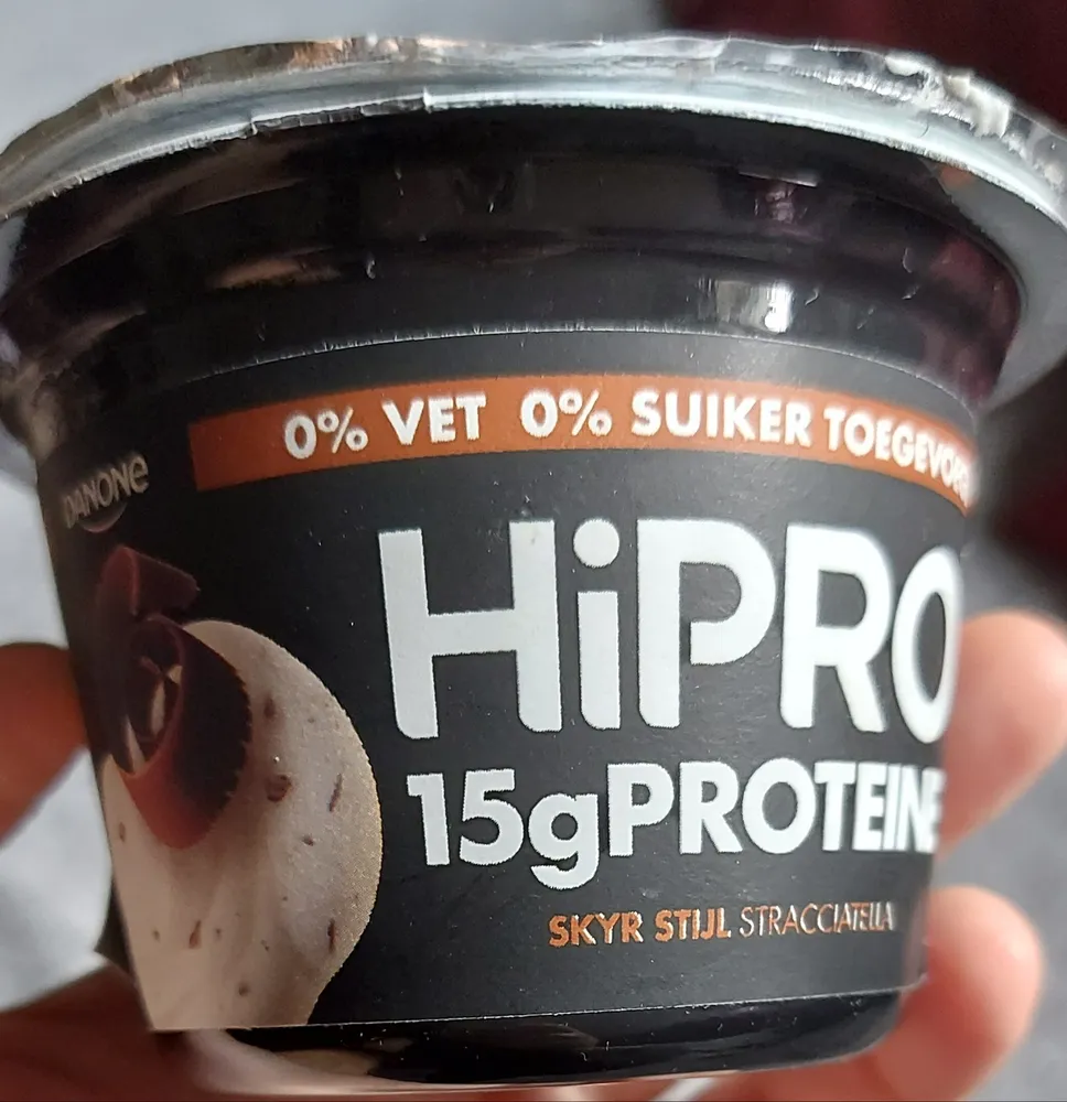 Skyr stijl stracciatella