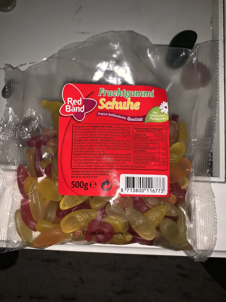 fruchtgummi schuhe