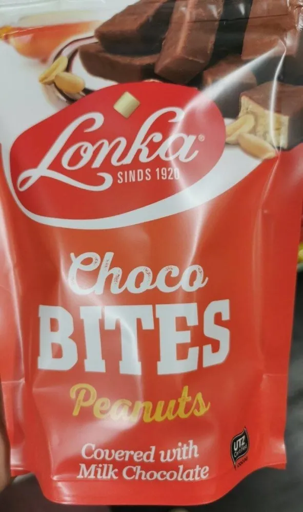choco bites peanuts