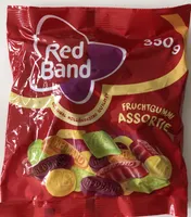 Red Band Fruchtgummi Assortie Weingummis mit Fruchtgeschmack 350g Beutel 350g 1.99€ 1kg 5.68€