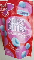 Red Band ALS JE V VOOR PRET BENT! JUICY BITES FRAM