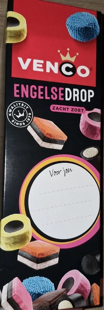 VENCO ENGELSEDROP VALITEIN ZACHT ZOET SINDS Voor j
