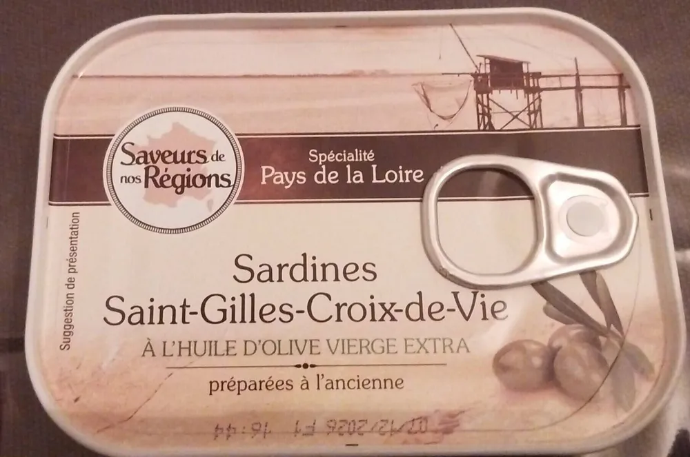 Sardines à l'huile d'olive vierge extra préparer à l'ancienne
