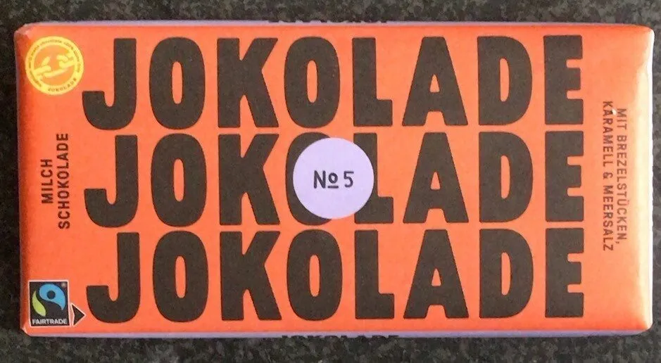Jokolade No 5 Milchschokolade