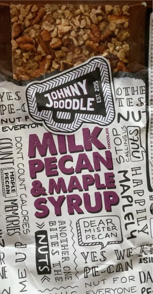 Milk pecan & maple syrup