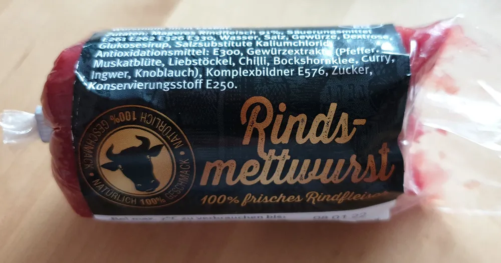 Rinds-Mettwurst