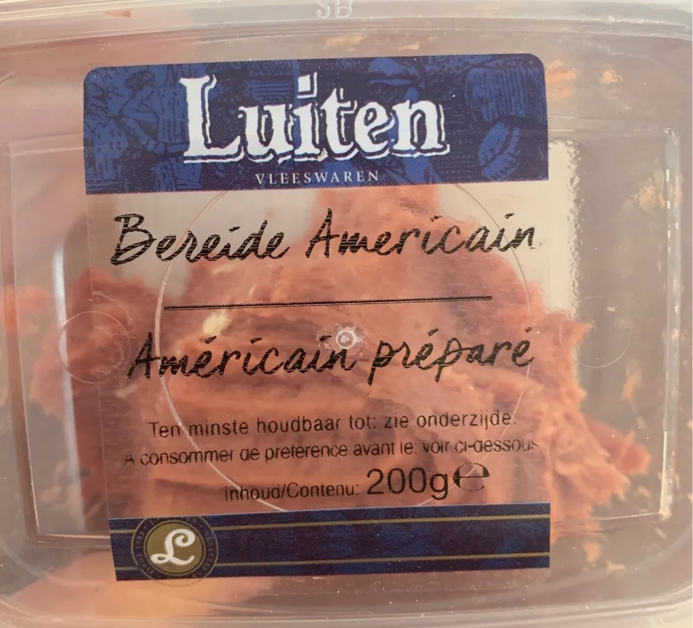 Americain prepare