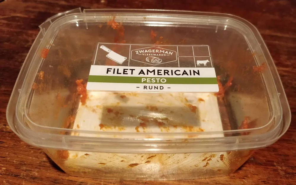 Filet Americain Pesto