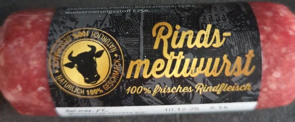 Rinder Mettwurst