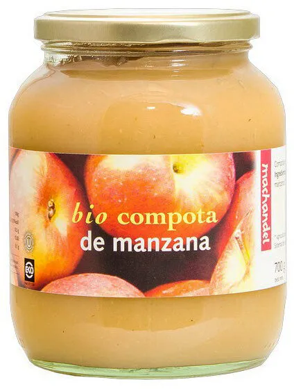 Compota de manzana bio
