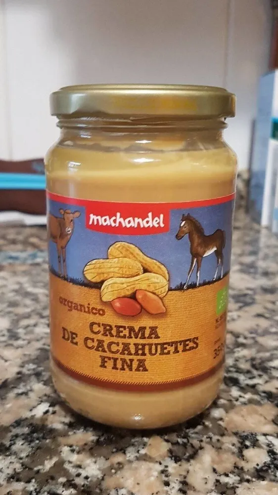 Crema de cacahuete fina