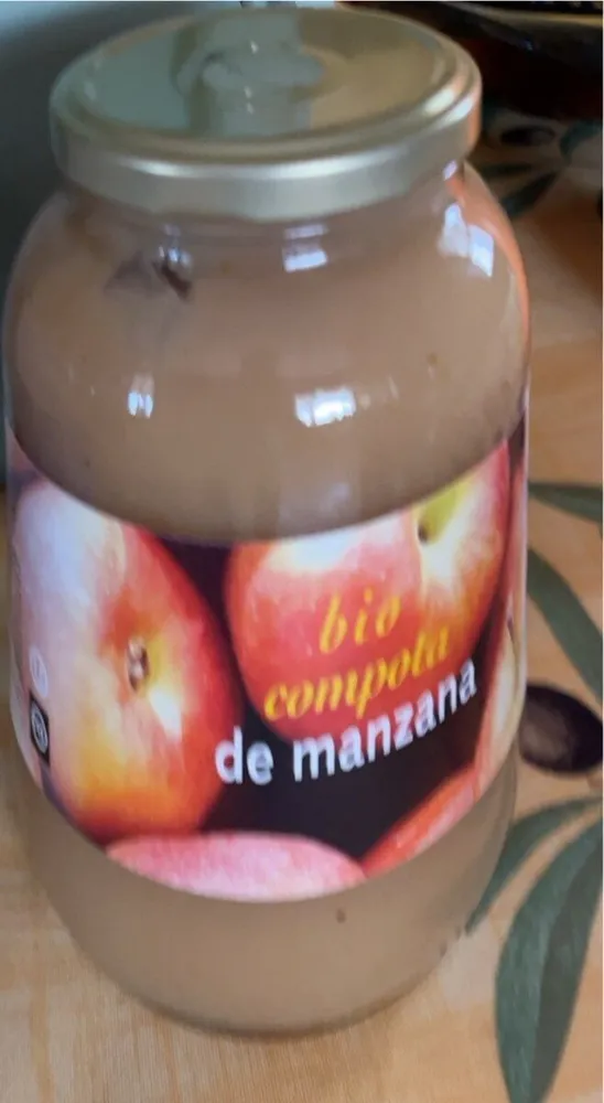 Bio compota de manzana