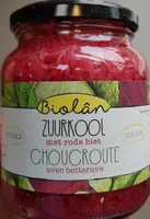 Choucroute avec betterave