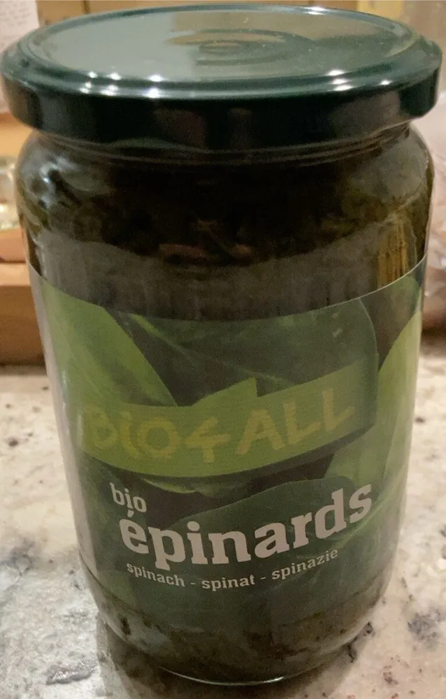 Bio épinards