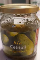 Bio cetrioli in agrodolce