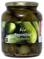 Bio pepinillos agridulces