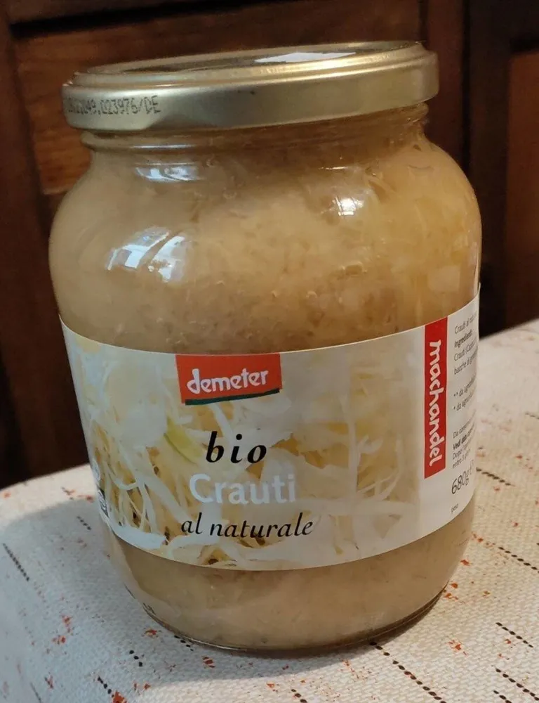 Bio crauti al naturale