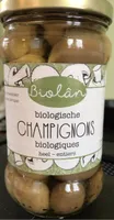Champignons entiers