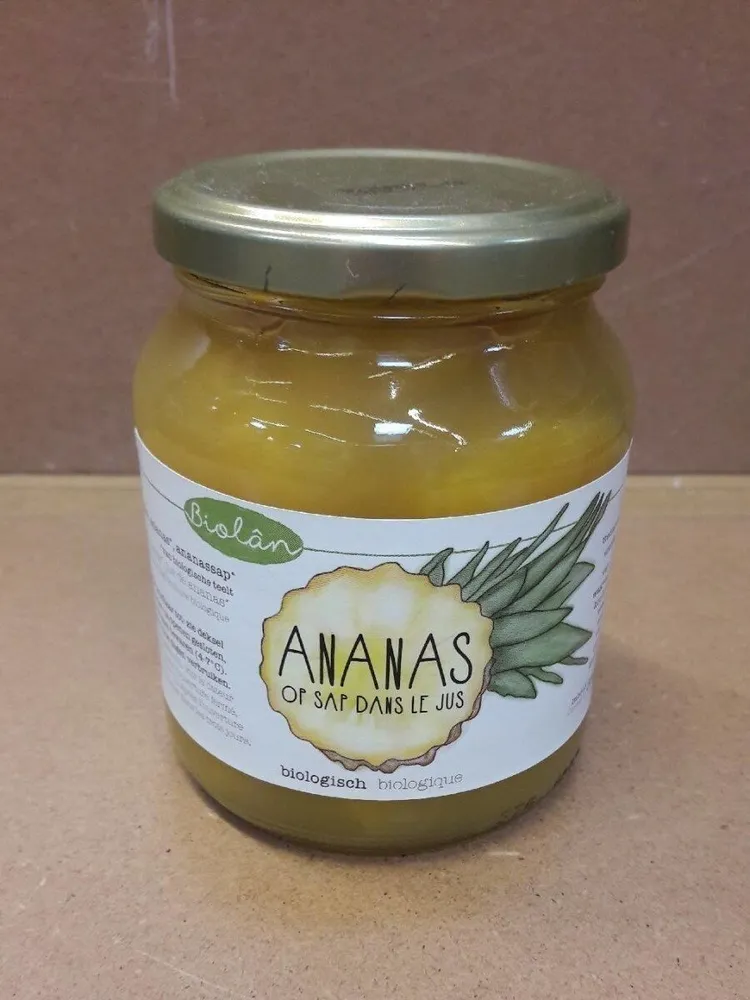Ananas op sap dans le jus