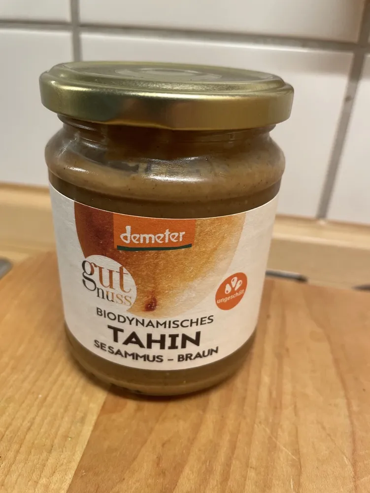 biodynamisches Tahin