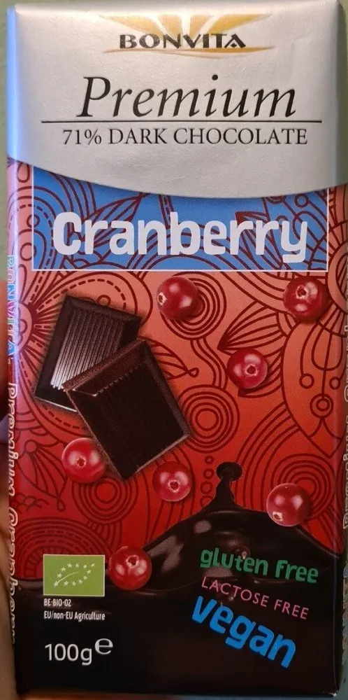 Dark chocolate with Cranberry