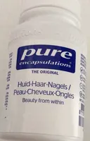 Pure encapsulations peau - cheveux - ongles