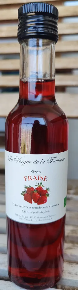 Sirop Fraise