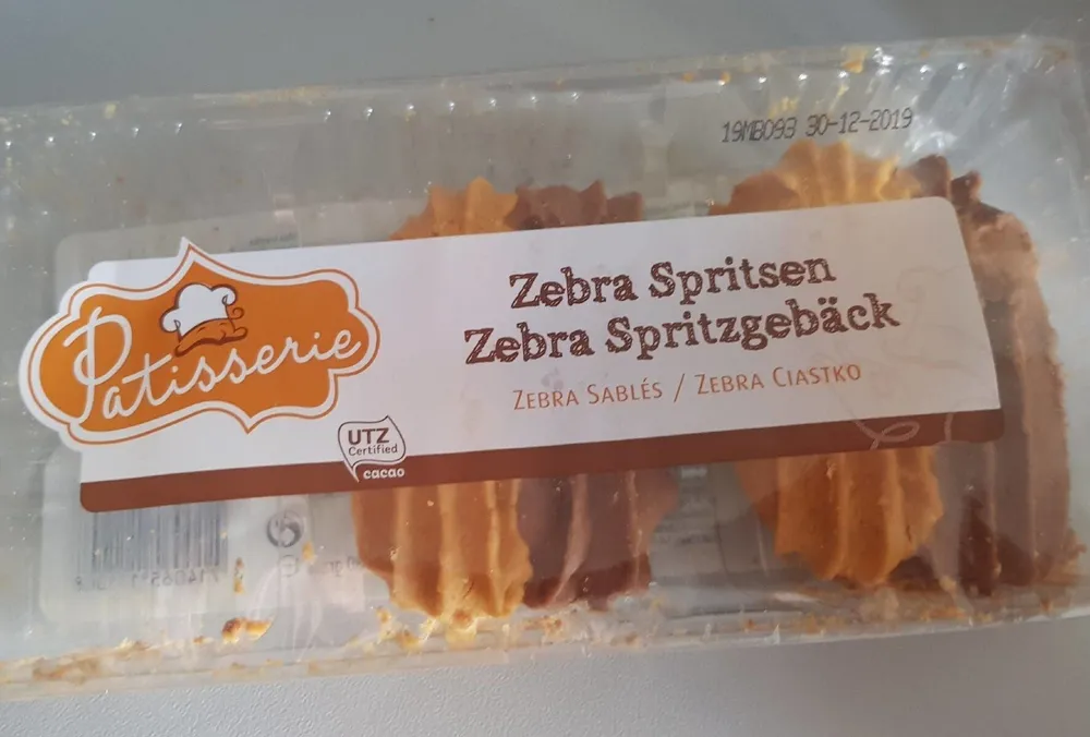 Zebra Spritzgebäck