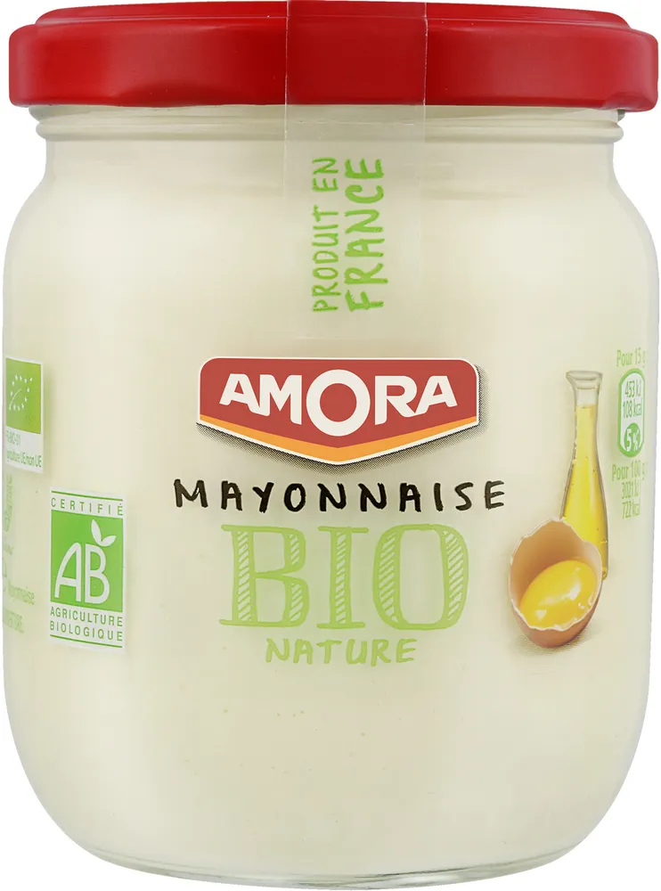 Amora Mayonnaise Bio Nature Pot 180g