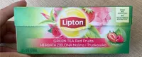 Green tea red fruits