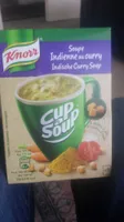 Soupe indienne au curry